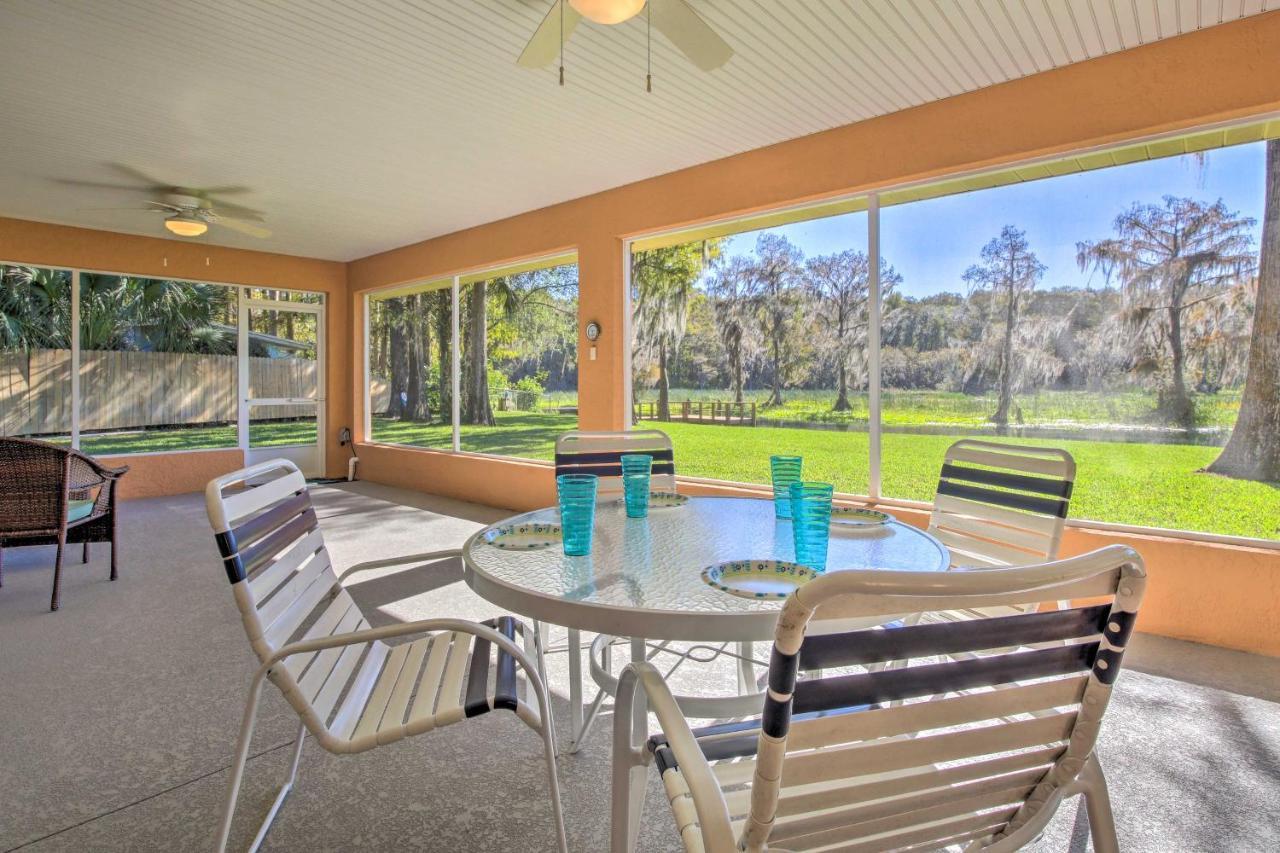Rainbow River Oasis With Kayaks And Furnished Sunroom! Dunnellon Exteriér fotografie