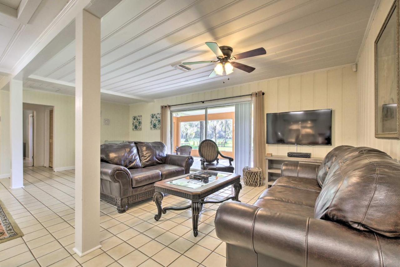 Rainbow River Oasis With Kayaks And Furnished Sunroom! Dunnellon Exteriér fotografie