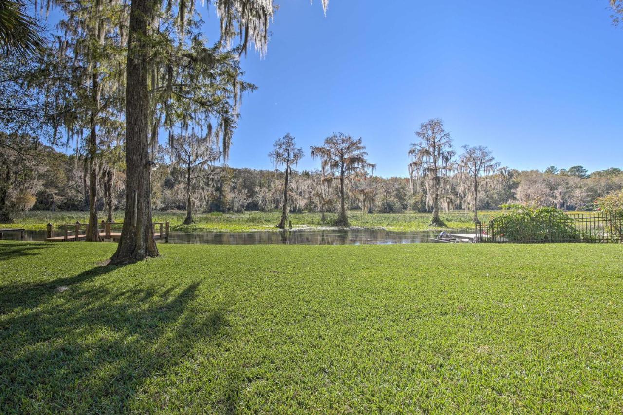 Rainbow River Oasis With Kayaks And Furnished Sunroom! Dunnellon Exteriér fotografie