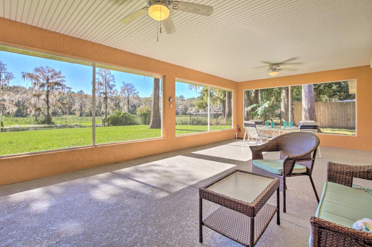 Rainbow River Oasis With Kayaks And Furnished Sunroom! Dunnellon Exteriér fotografie
